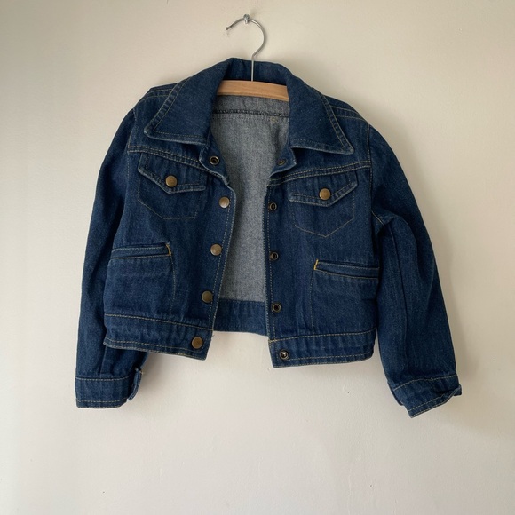 2-3T vintage denim jacket - Picture 3 of 6